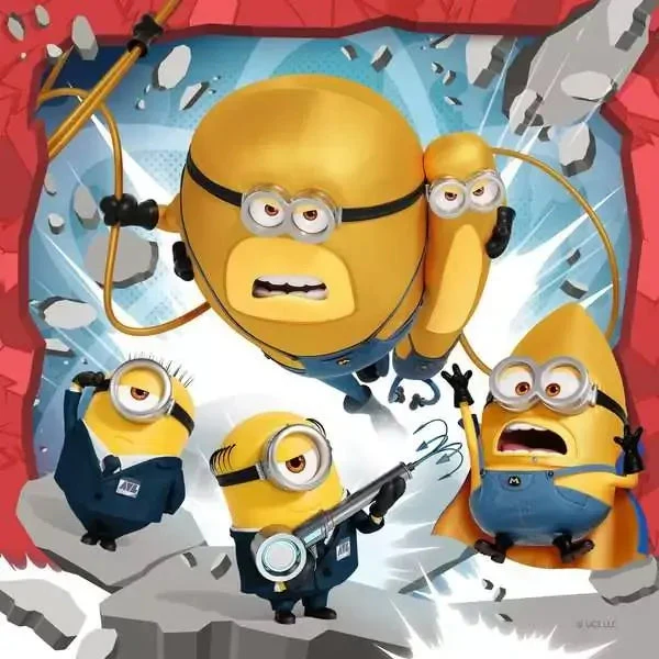 Ravensburger 3x49pc Despicable Always Puzzle - Image 2