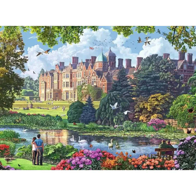 Ravensburger 4x500pc Happy Days No. 5 Royal Residences Puzzle - Image 5