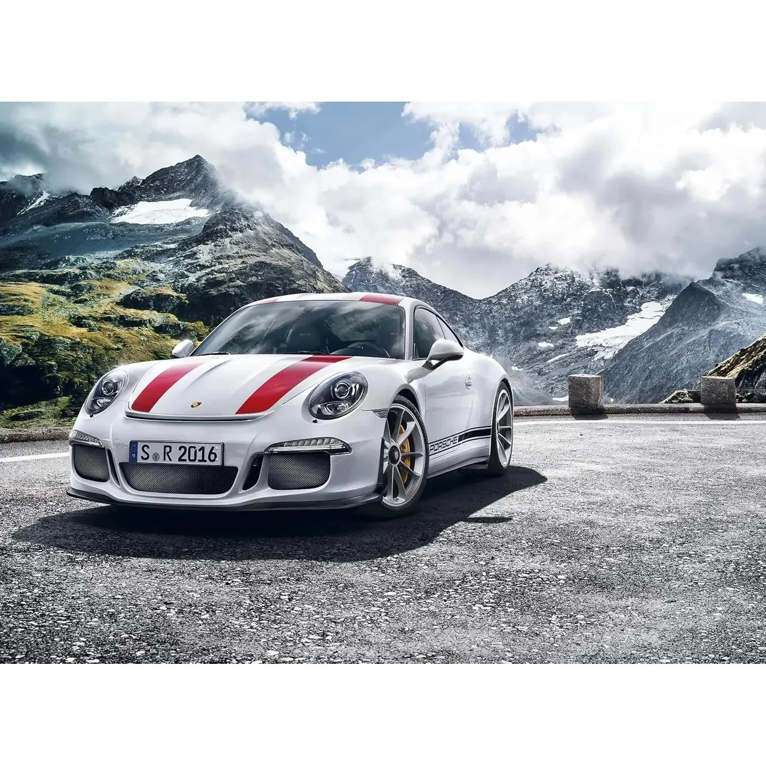 Ravensburger Porsche 356 and Porsche 911 (2x500pc Puzzle) - Image 3