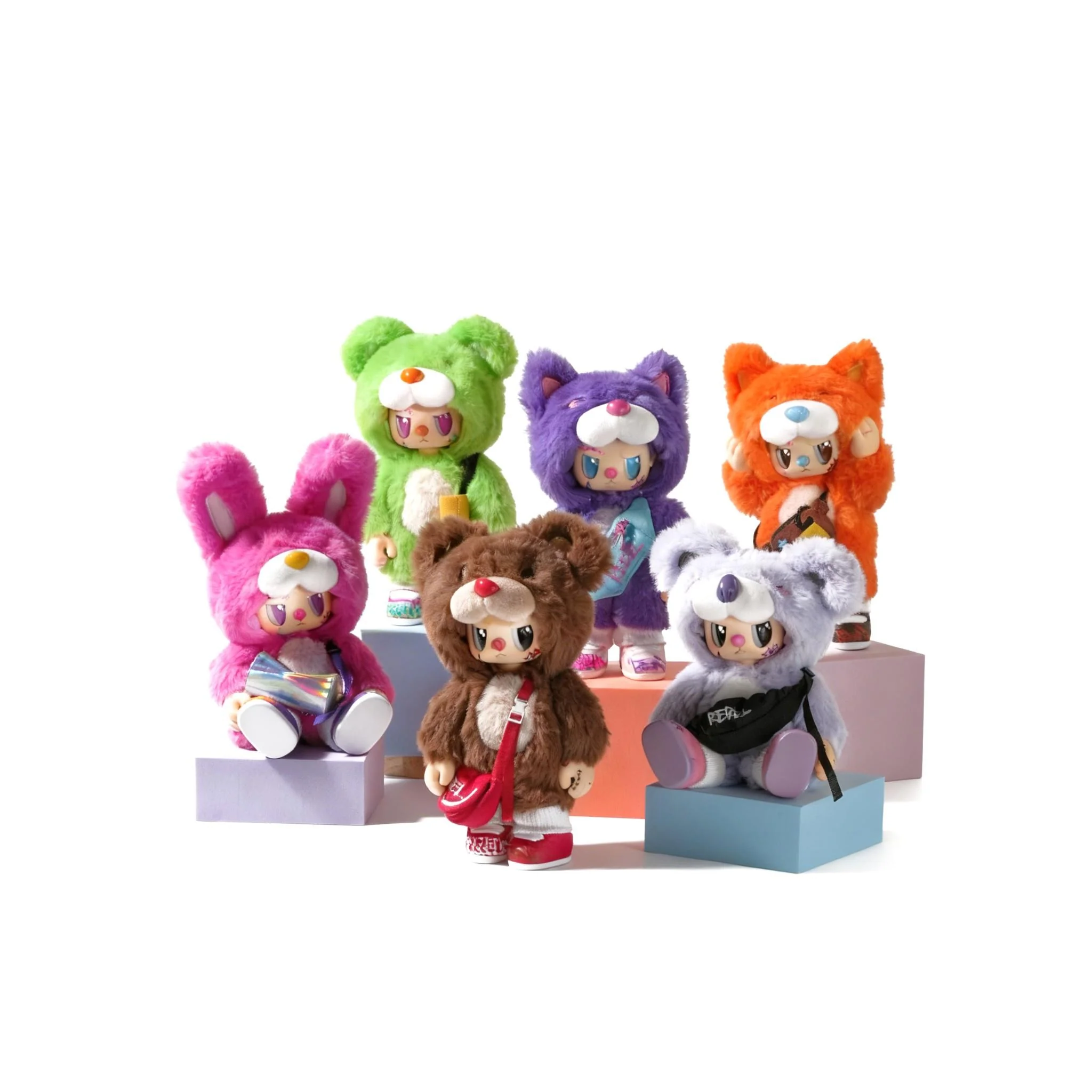 Rebel Bear Mystery Movable Series Plush (Blind Box) - Image 3
