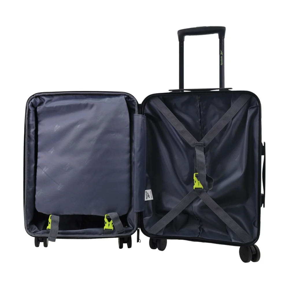 Reebok Adventure Cabin 49L Hard Shell Case Travel Luggage (Black) - Image 3