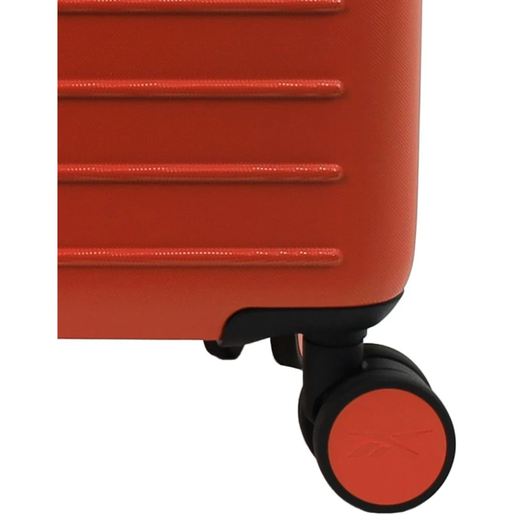 Reebok Adventure Cabin 49L Hard Shell Travel Luggage (Orange) - Image 7
