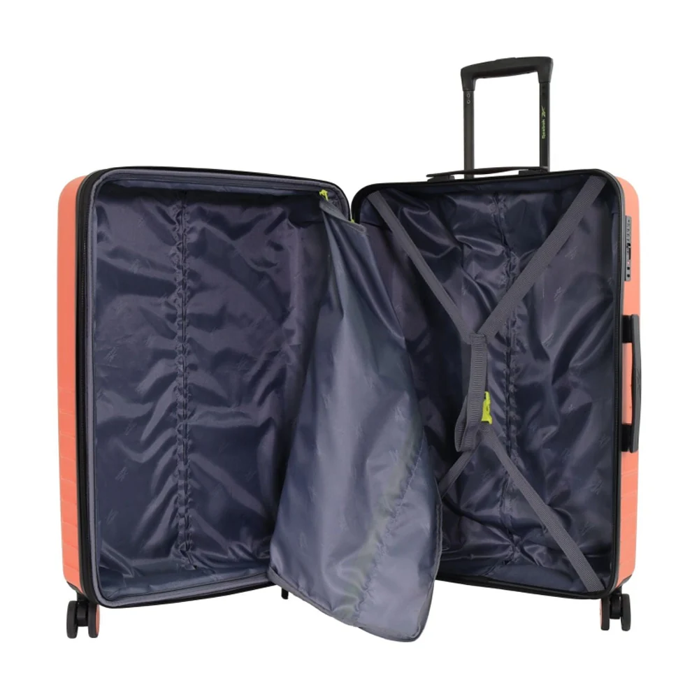 Reebok Adventure Medium 100L Hard Shell Case Travel Luggage (Orange) - Image 3