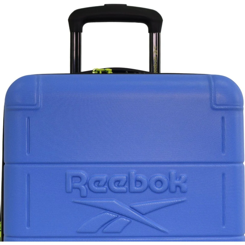Reebok Wanderer Cabin 49L Hard Shell Case Travel Luggage (Blue) - Image 5