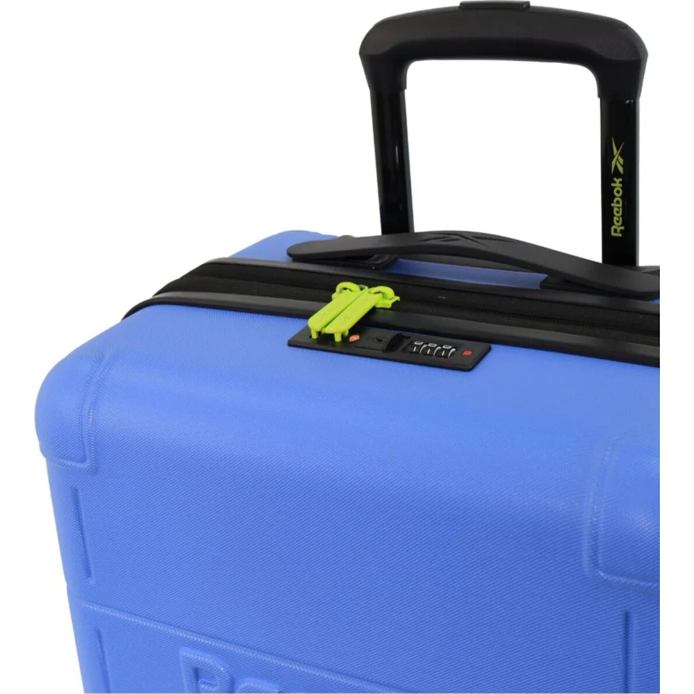 Reebok Wanderer Cabin 49L Hard Shell Case Travel Luggage (Blue) - Image 6