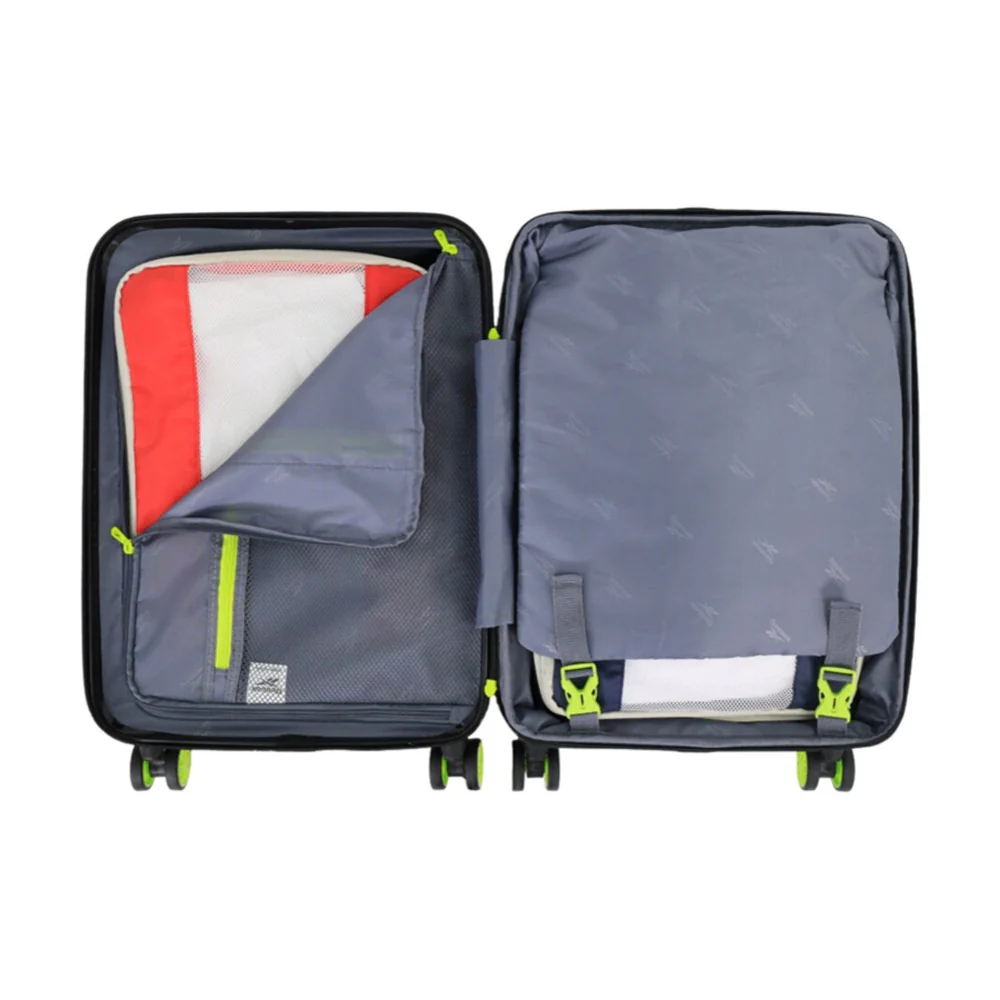 Reebok Wanderer Cabin 49L Hard Shell Case Travel Luggage (Khaki) - Image 3