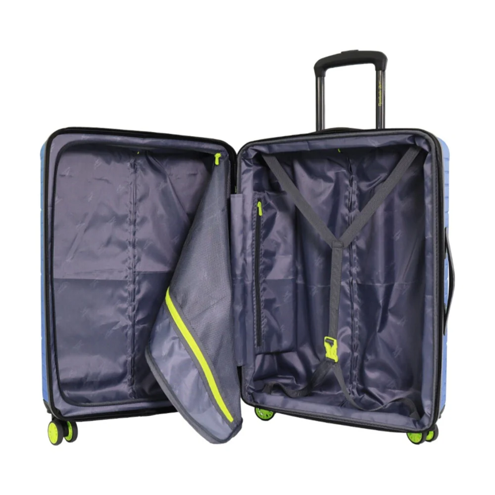 Reebok Wanderer Large 125L Hard Shell Case Travel Luggage (Blue) - Image 2