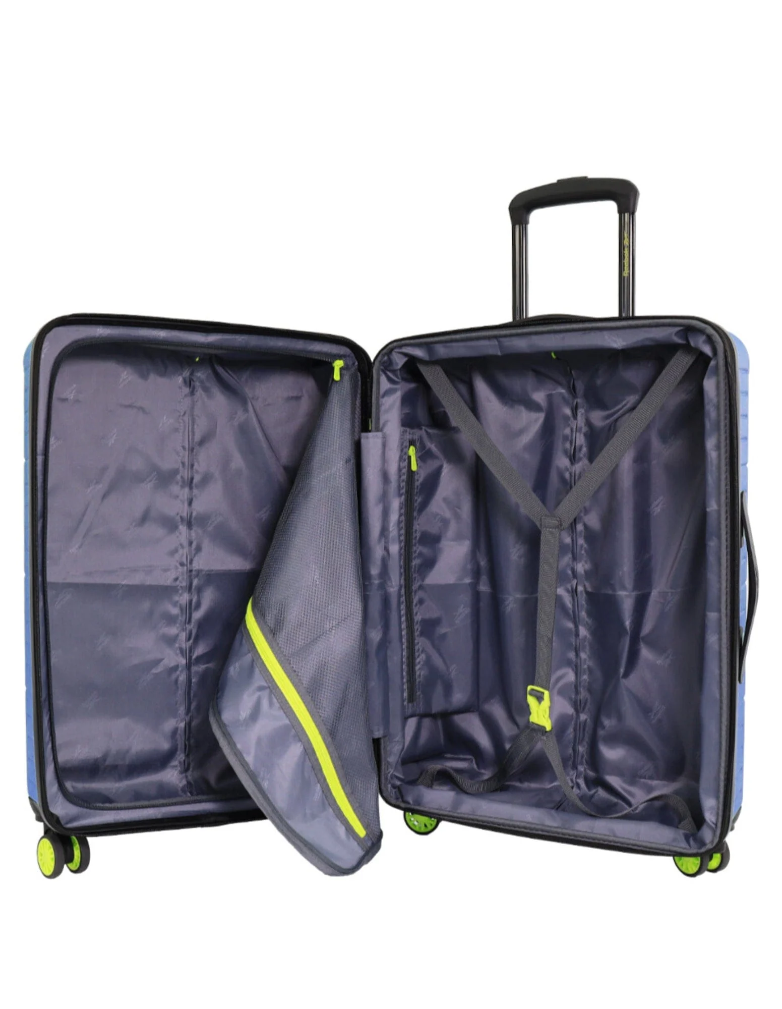 Reebok Wanderer Medium 90L Hard Shell Case Suitcase Travel Luggage (Blue) - Image 7