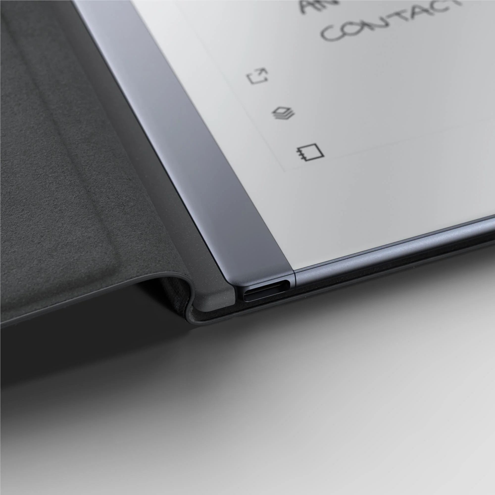 reMarkable 2 10.3" Paper Tablet with Marker Plus and Premium Leather Book Folio (Black) - Image 4