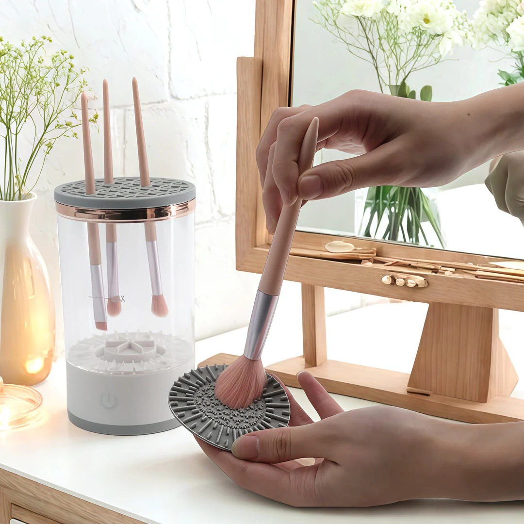 Remology Electric Make up Brush Cleaning and Drying Machine Stand Deep Clean - Image 3