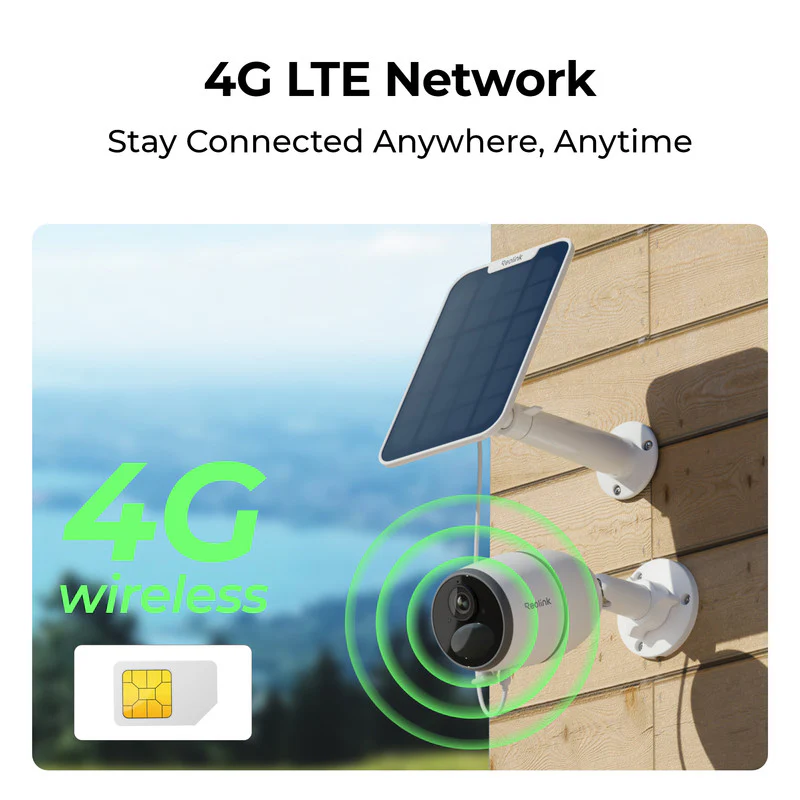 Reolink 4G Security Camera Outdoor Wireless Go Plus with Solar Panel - Image 2