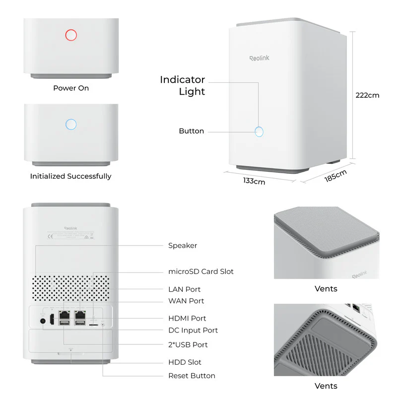 Reolink 4K UHD Wi-Fi 6 Security System with Auto-Zoom Tracking - 2 Pack - Image 10