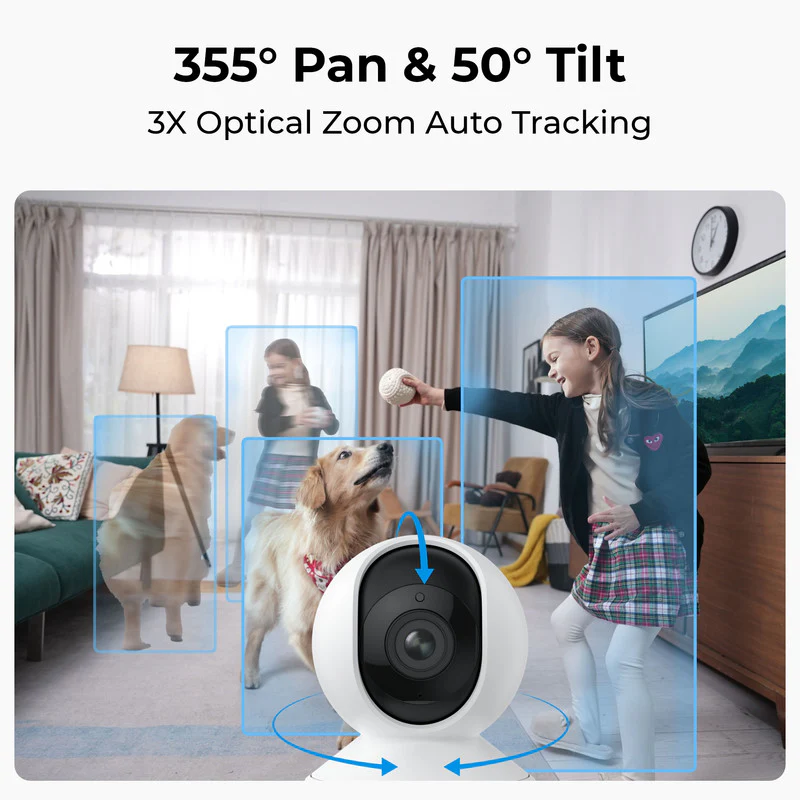 Reolink 5MP Wi-Fi Surveillance System with Auto-Tracking 3× Optical Zoom - Image 4