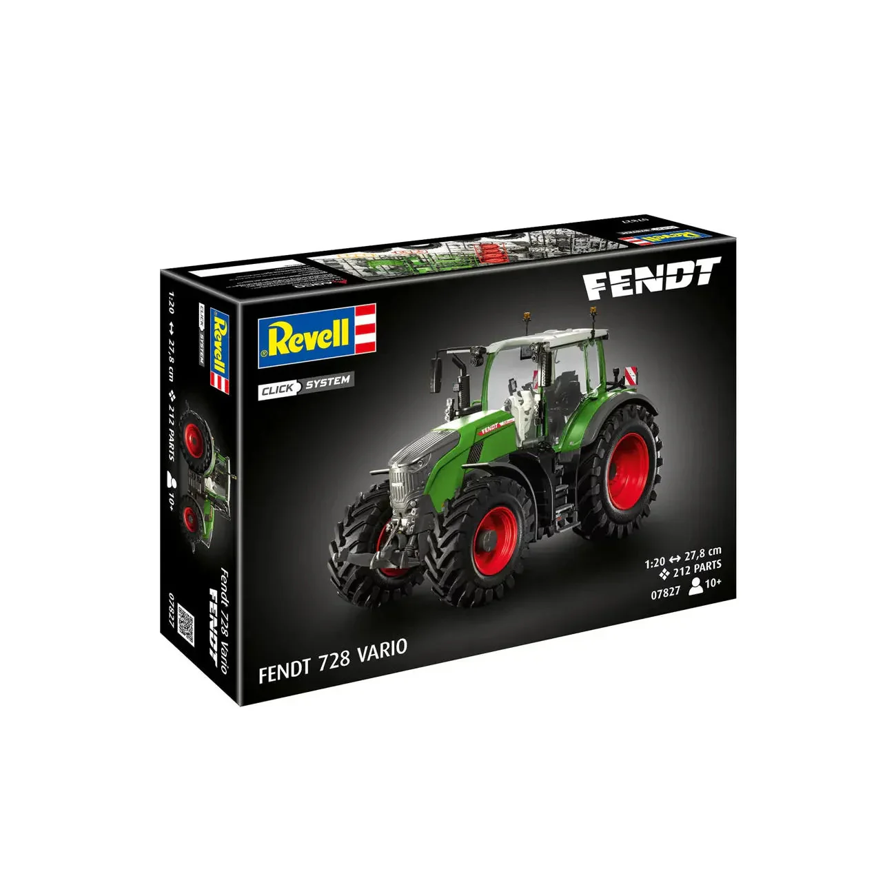 Revell 1/20 Fendt 728 Vario Tractor Click System - Image 3