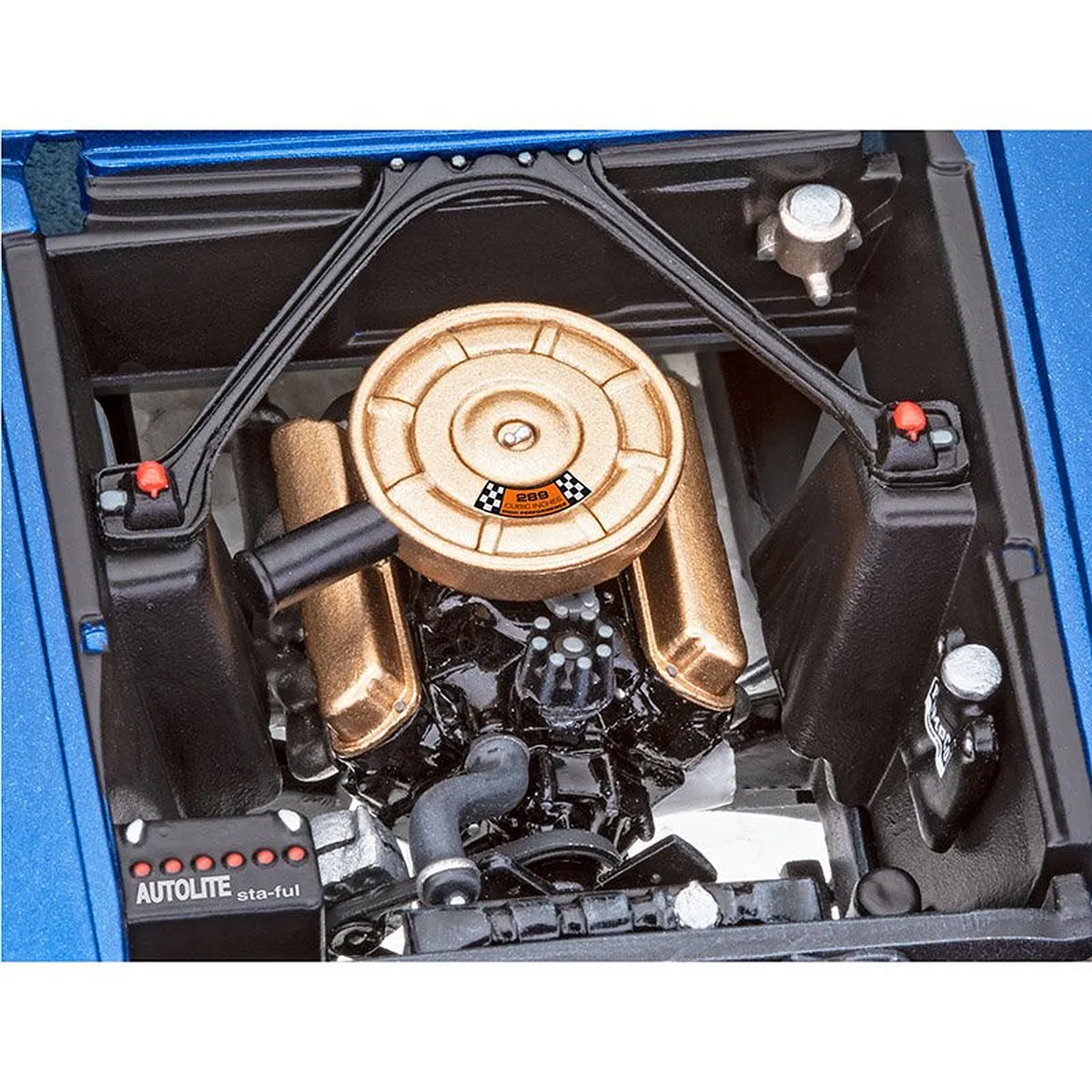 Revell 1/24 1964 Ford Mustang "60 Years" Car Scaled Plastic Model Starter Kit - Image 7
