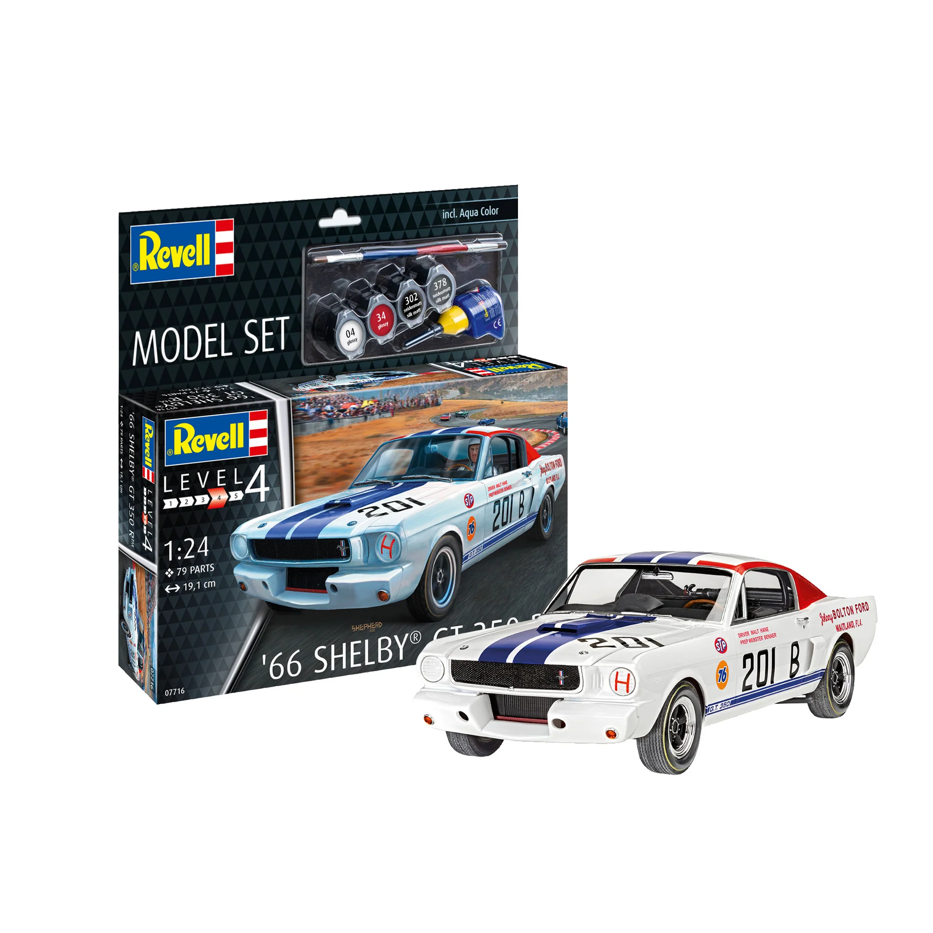 Revell 1/24 '66 Shelby GT 350 R - Image 6
