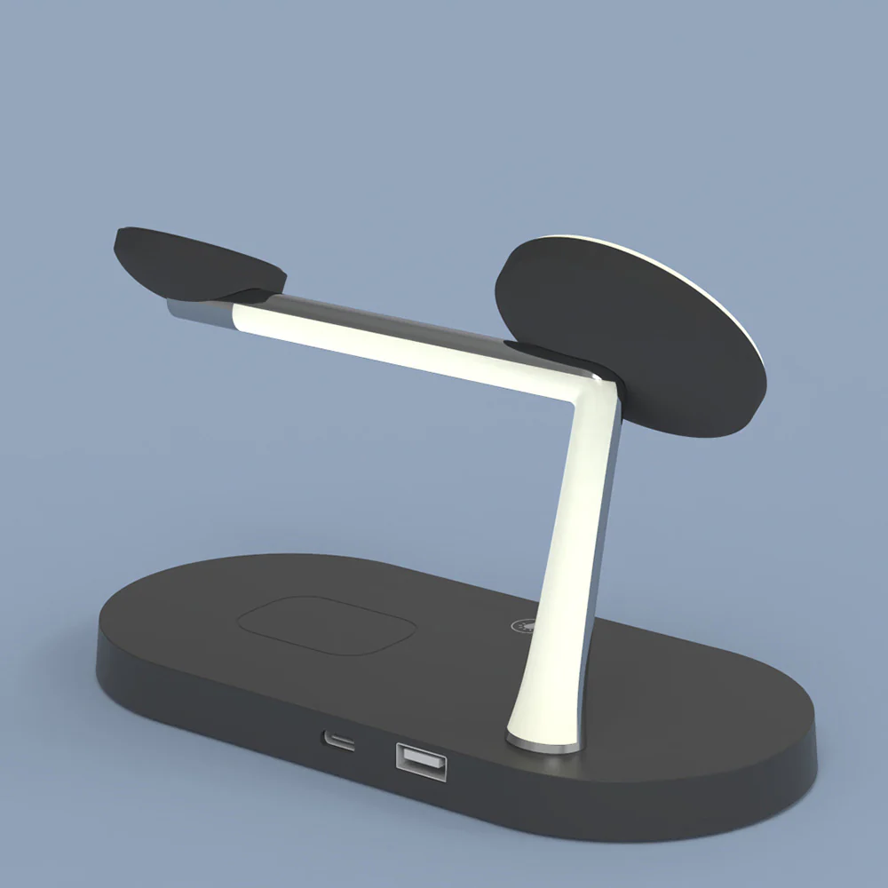 Rewyre 5-in-1 Magnetic Fast Wireless Charger (Black) - Image 3