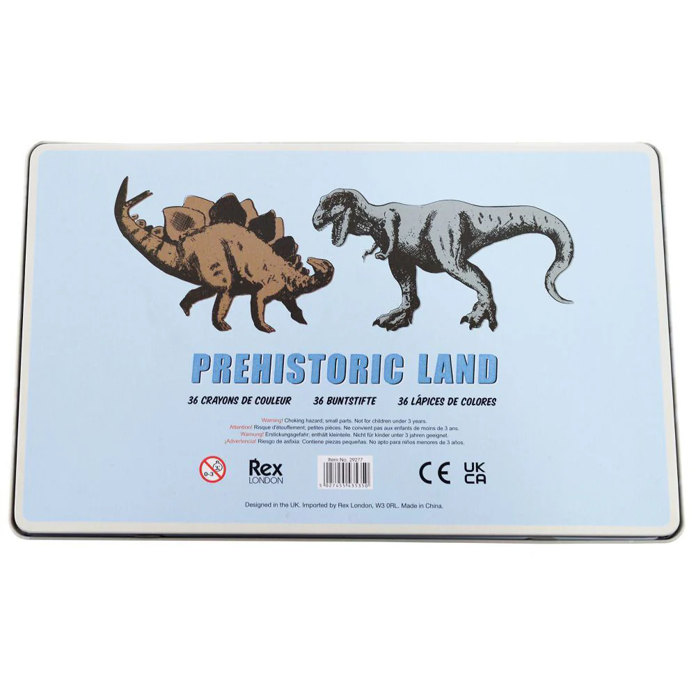 Rex London 36-Piece Colouring Pencils (Prehistoric Land) - Image 3