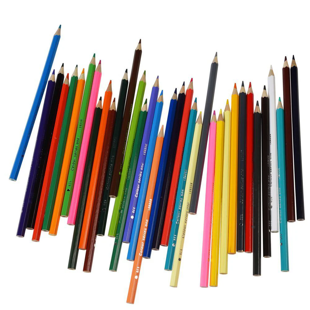 Rex London Colouring Pencils Drawing Stationery 3y+ (Wild Wonders) [36-Pieces] - Image 3