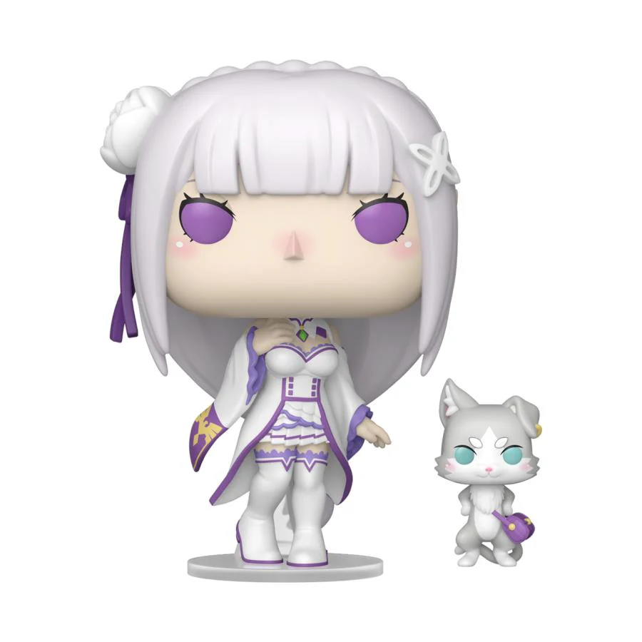Re:Zero - Starting Life in Another World - Emilia & Puck Pop! Vinyl