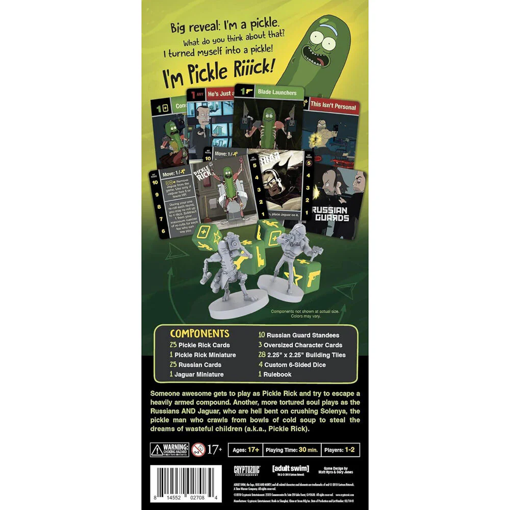Rick & Morty The Pickle Rick Board Game Family Play Night 17y+ - Image 2