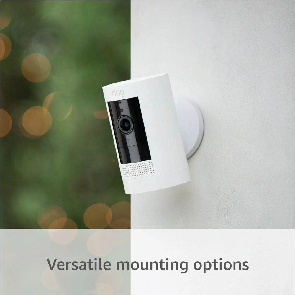 Ring 3-Pack Outdoor Security Camera [Stick Up Cam] Battery (White) - Image 6