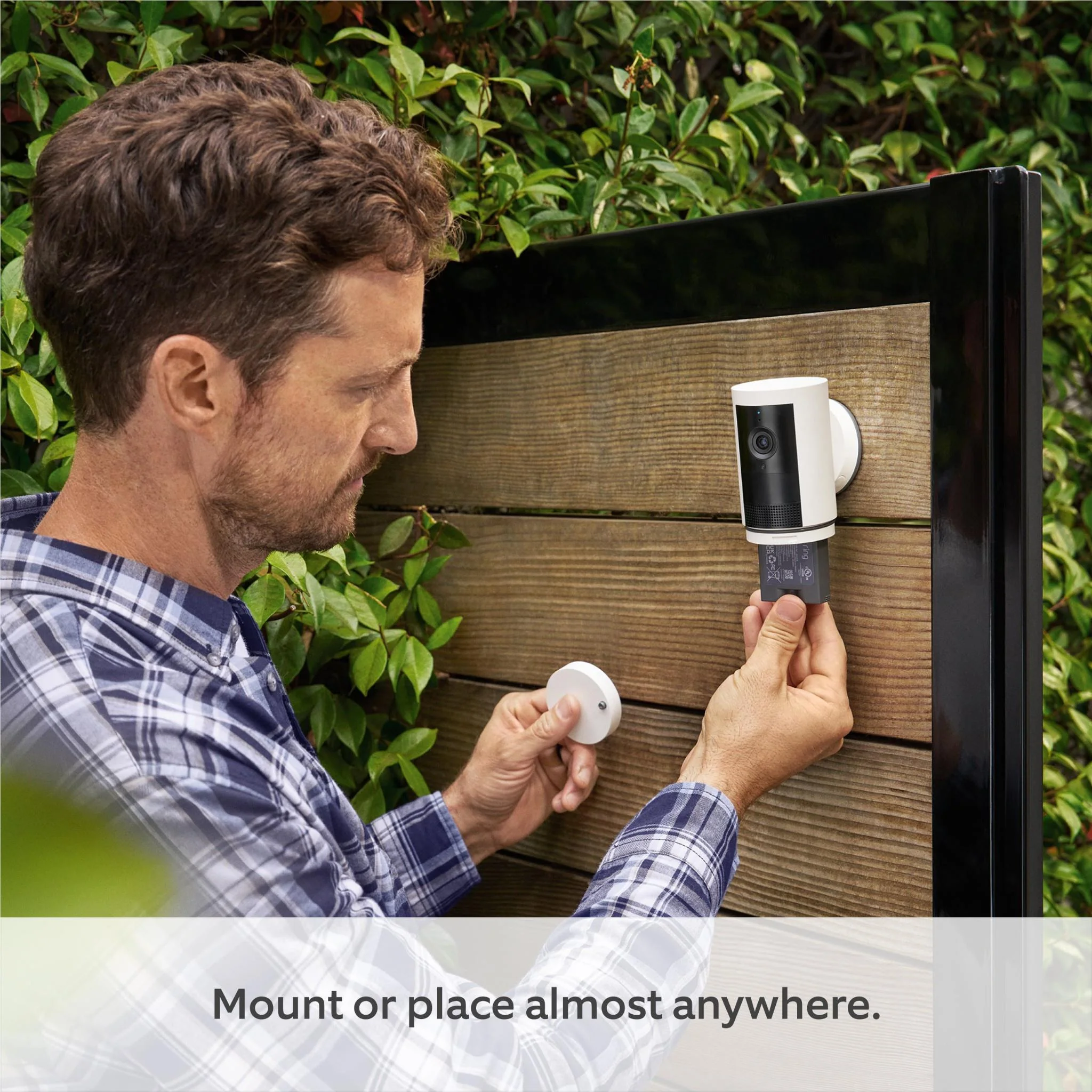 Ring Outdoor Security Camera Plus 2K Plug-In (Black) - Image 5