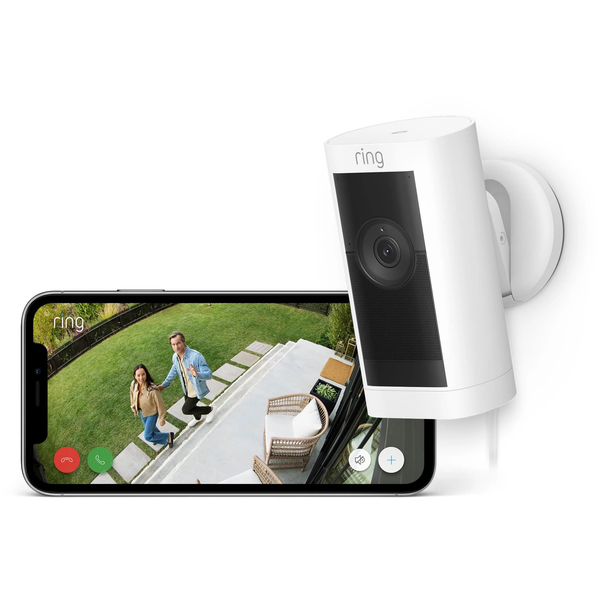 Ring Stick Up Cam Pro Plug-in (White) - Image 3