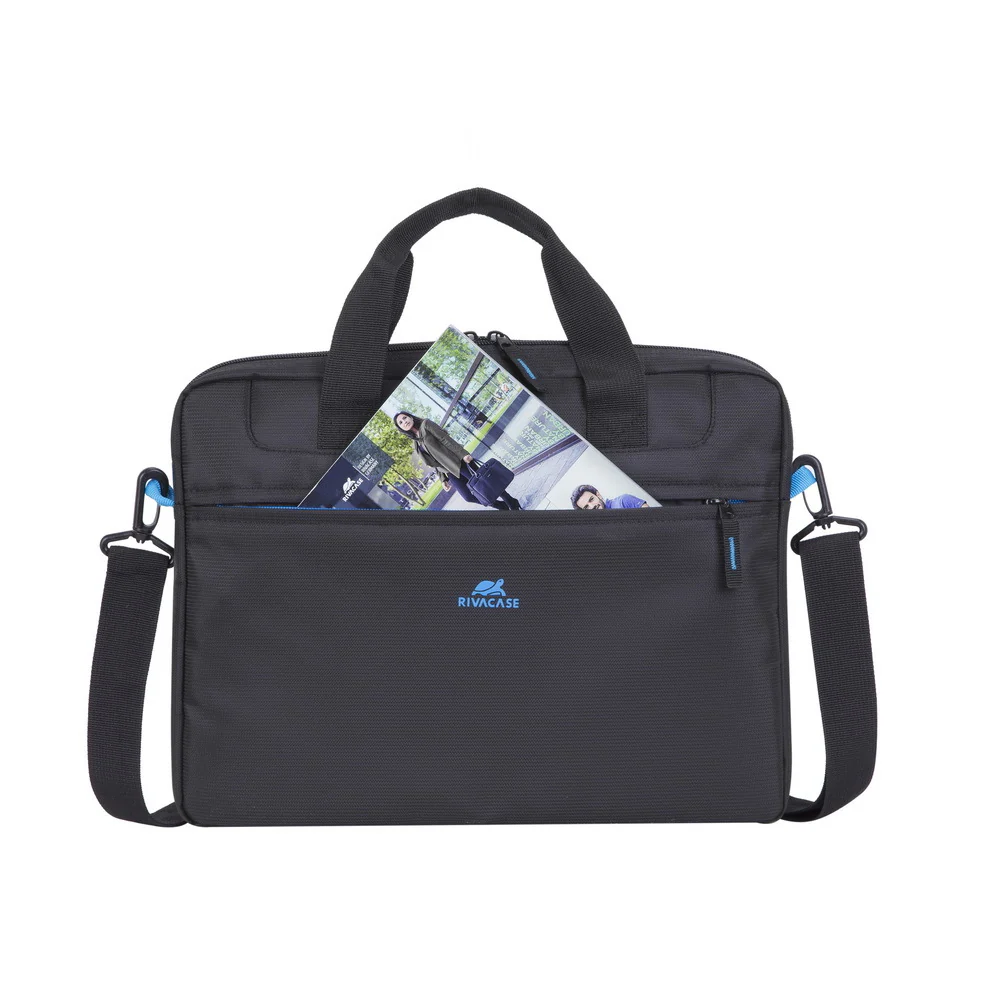 Rivacase 8027 Regent II 14"Laptop Bag (Black) - Image 3
