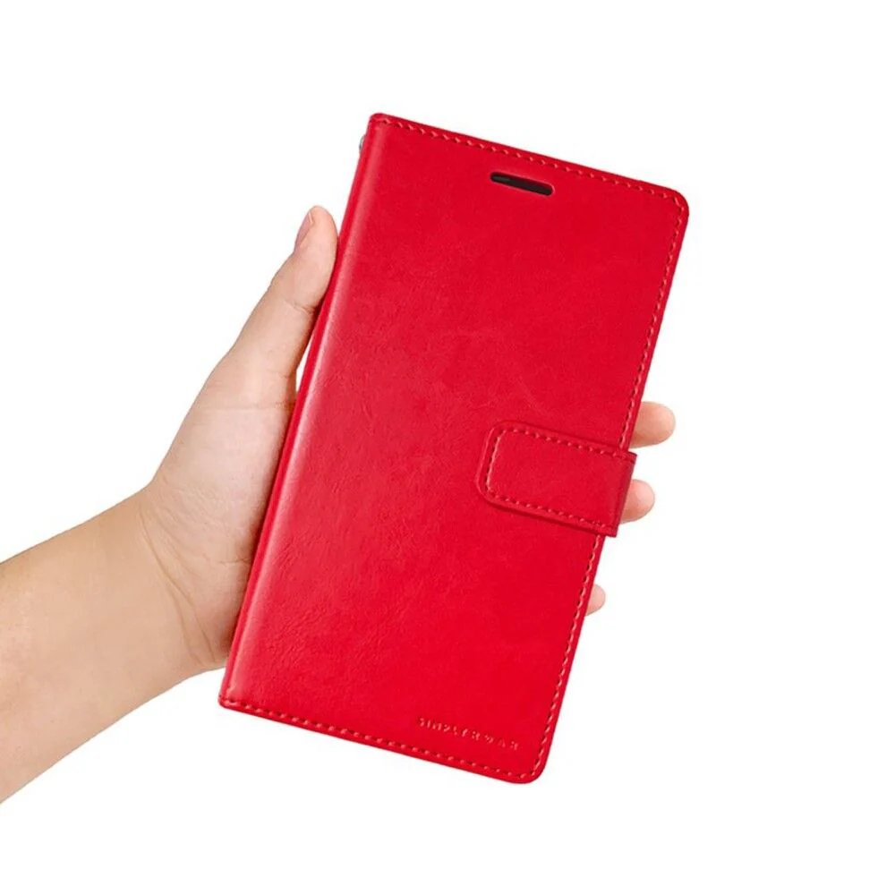 Roar Blue Moon iPhone 14 Plus Wallet Case - Red - Image 2