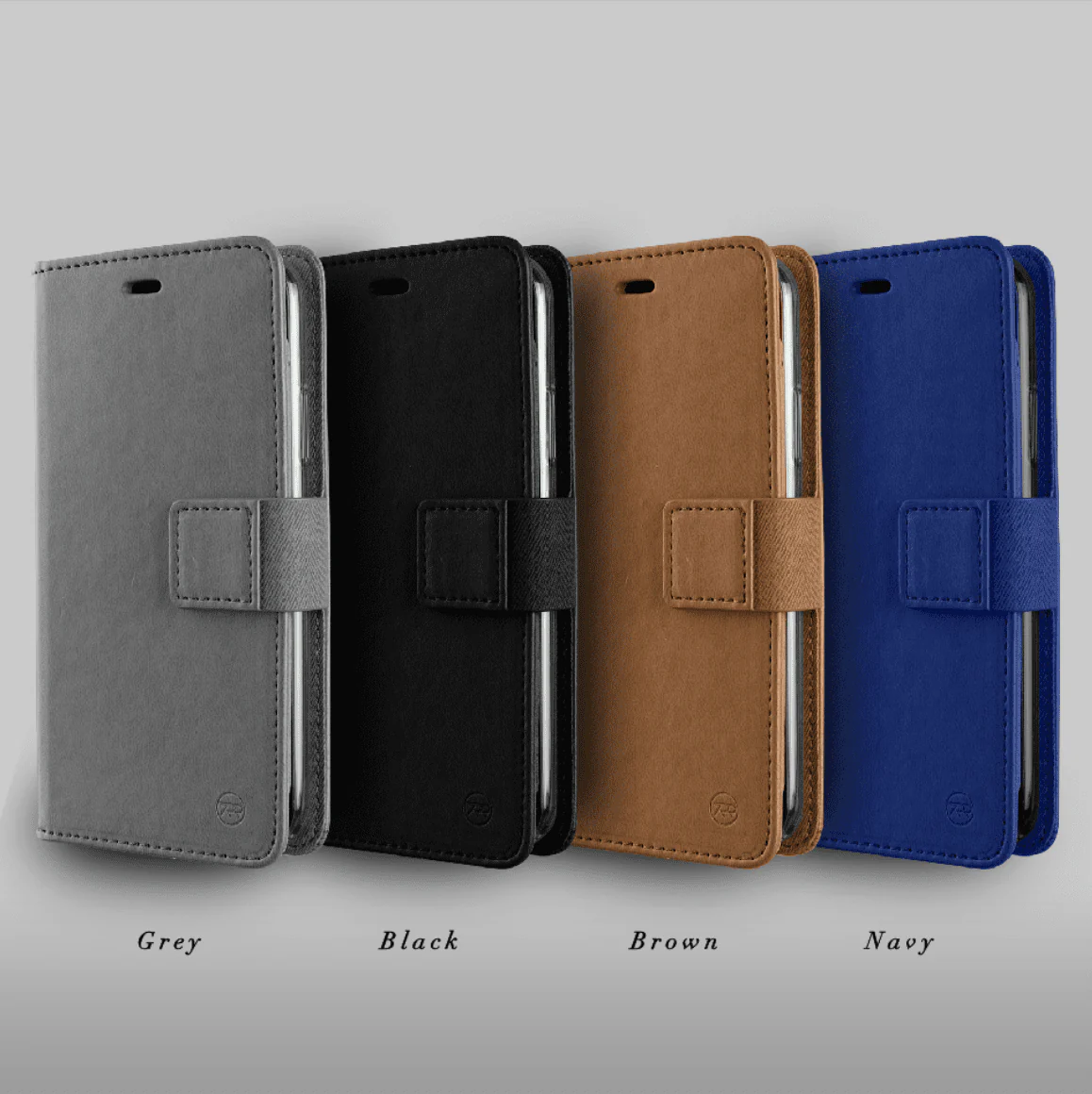 Roar Rich Diary [The Cube] Wallet Case for Galaxy S24 Ultra (Black) - Image 2