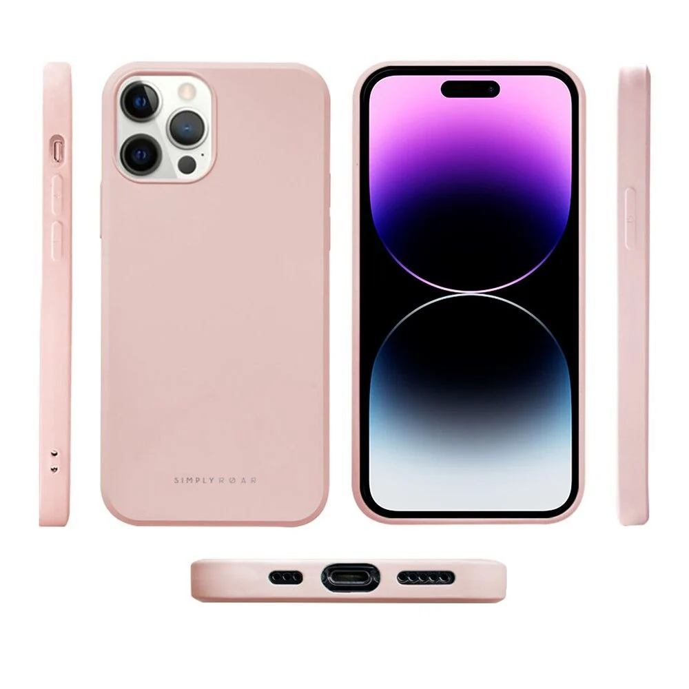 Roar Soft TPU [Space] Case,  iPh-14 / 13-Rose Gold - Rose Gold | iPhone 14 - Image 3