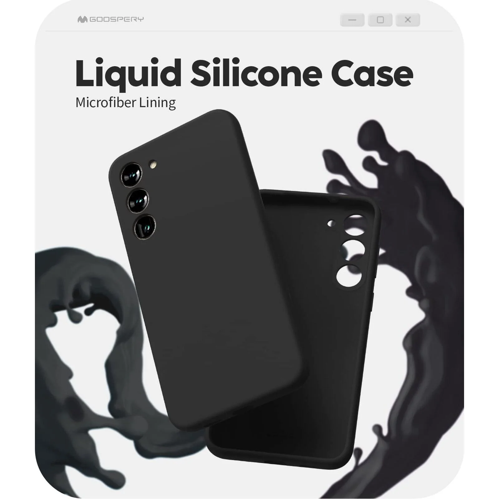 Roar Soft TPU [Space] Case Samsung s23 Plus [Black] - Image 2