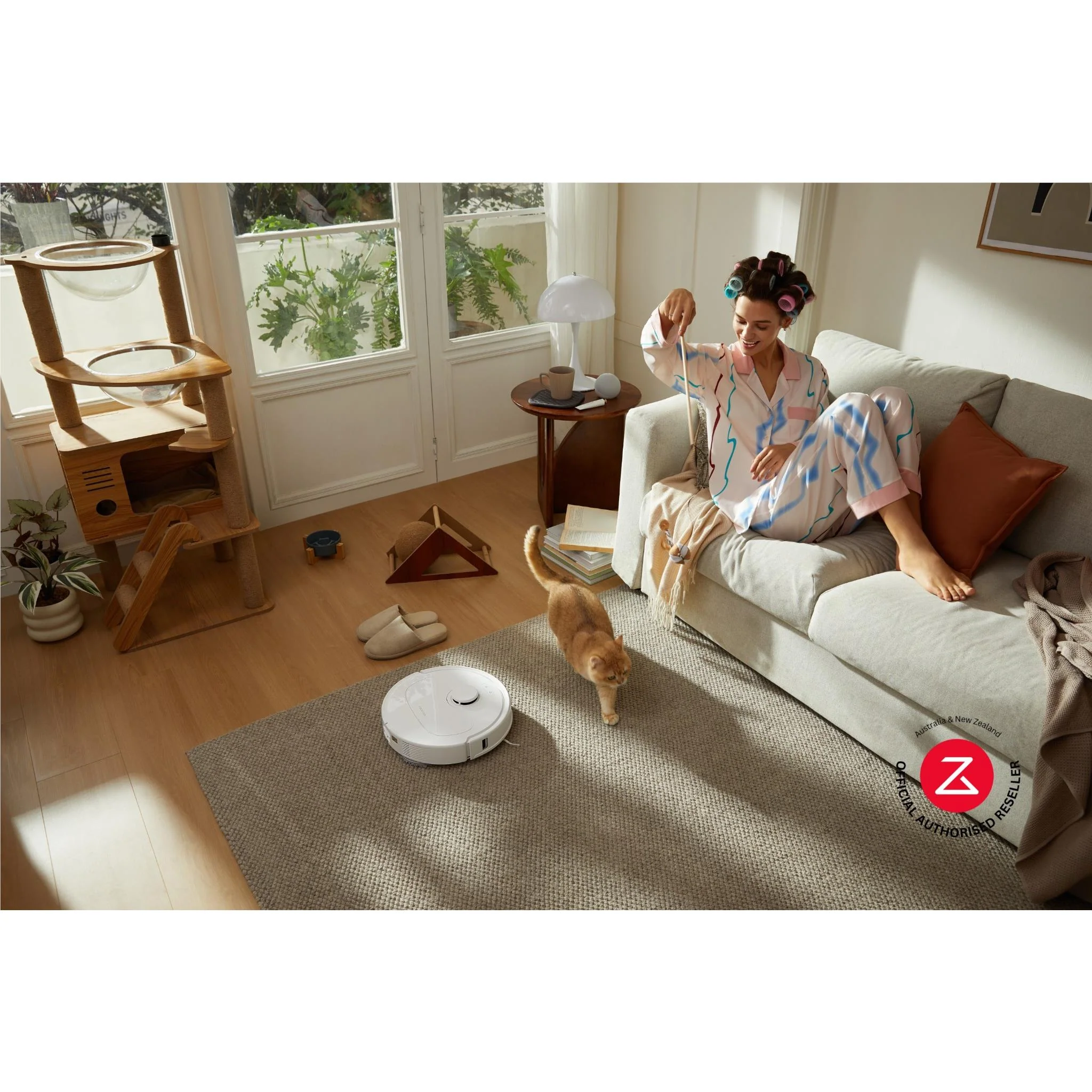 Roborock Qrevo S Robotic Vacuum Cleaner (White) - Image 9