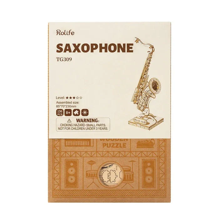 Robotime Classical 3D Saxophone - Image 2