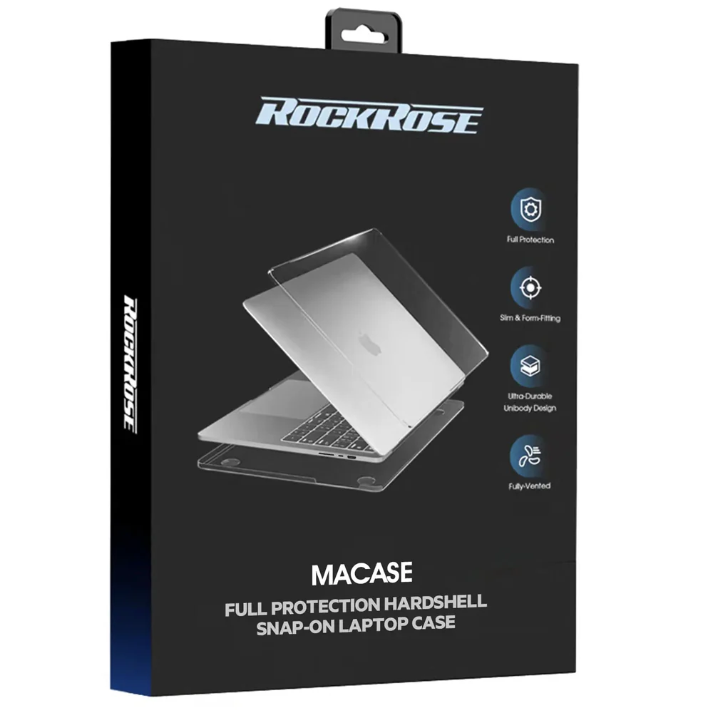 RockRose Macase Snap-On shell Case Clear For Apple MacBook Pro 14.2″ (2021) - Image 2