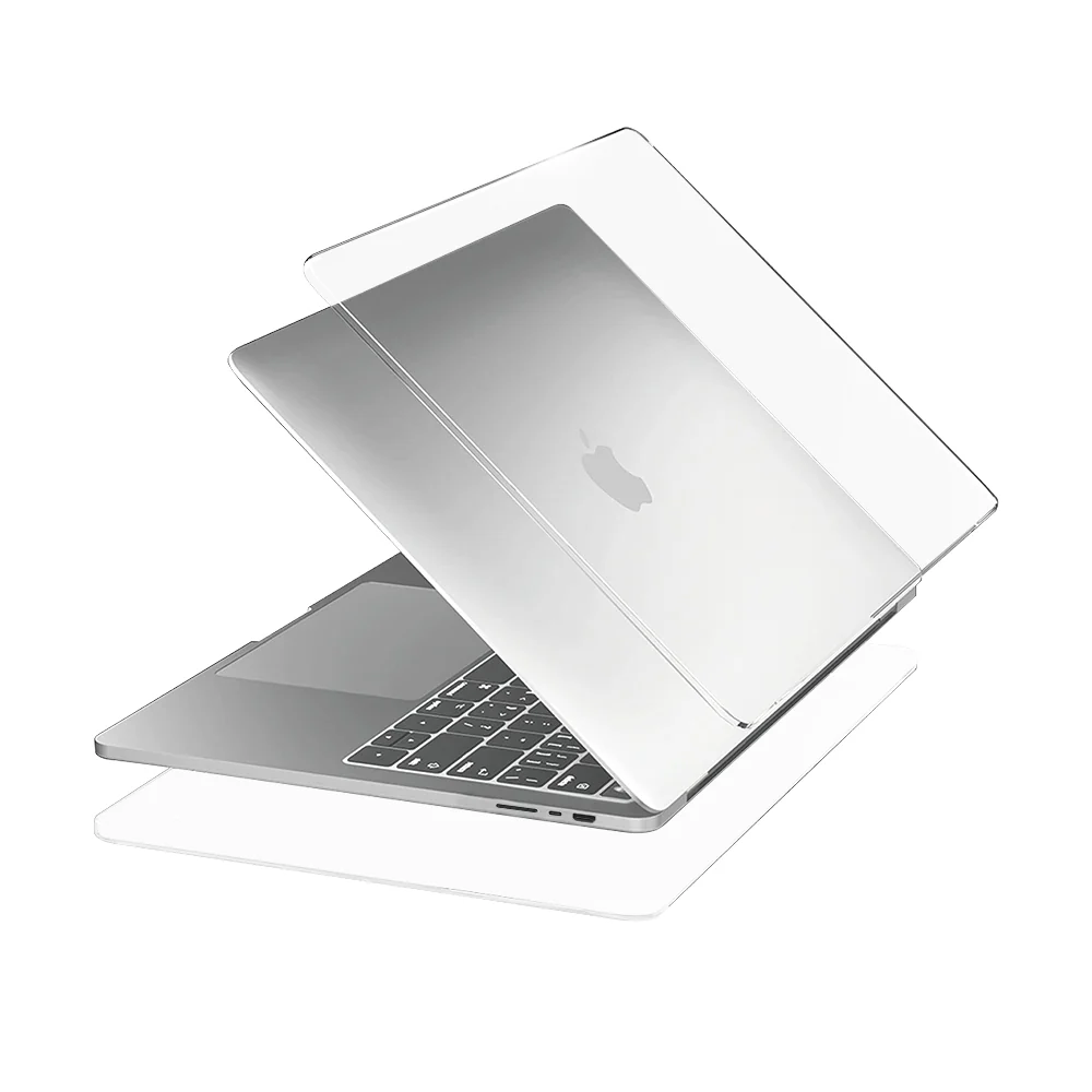 RockRose Macase Snap-On shell Case Clear For Apple MacBook Pro 16.2″ (2021) - Image 2