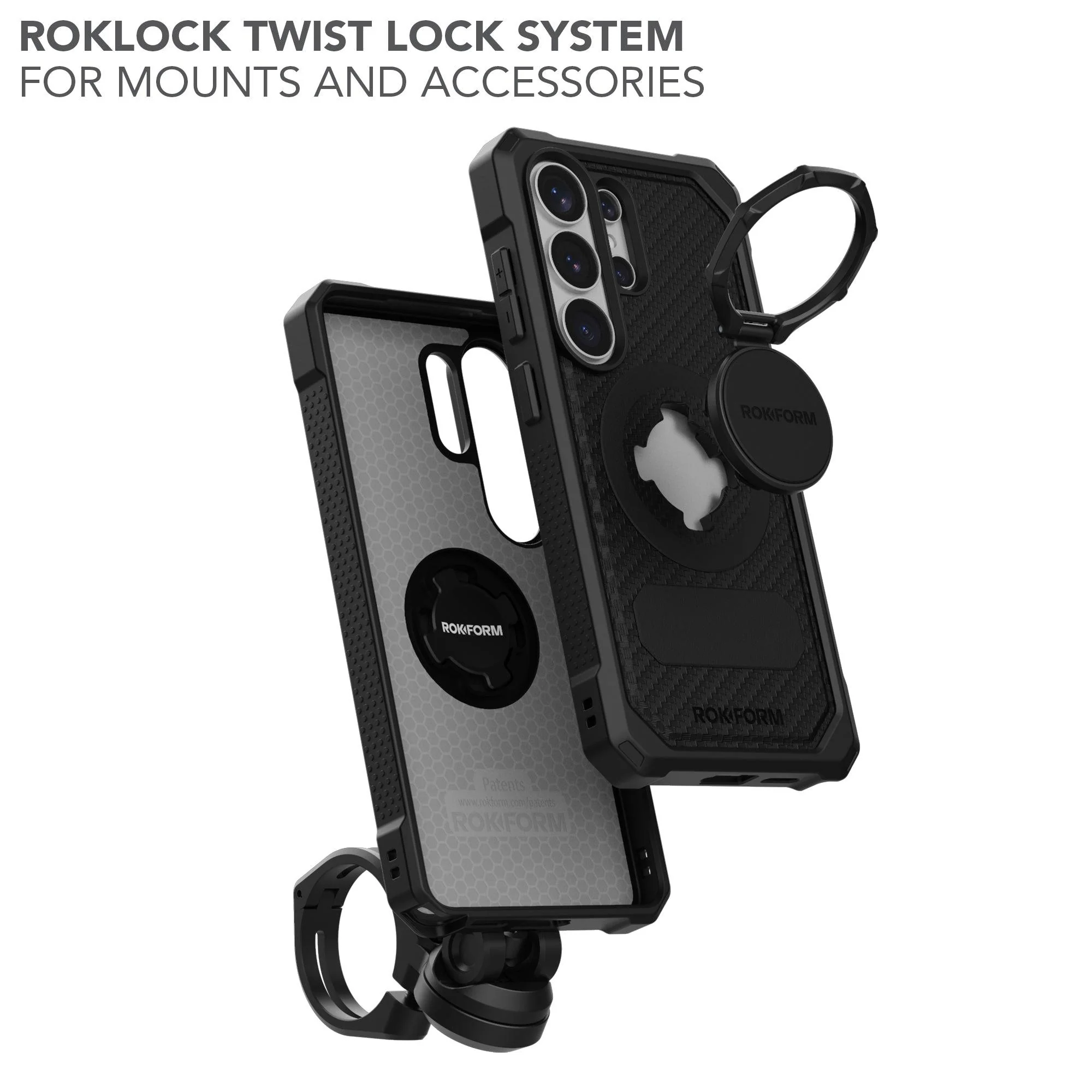 Rokform Rugged Case for Galaxy S26 Ultra (Black) - Image 4