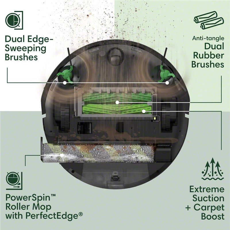 Roomba® Max 705 Combo Robot Vacuum + AutoWash™ Dock - Image 7