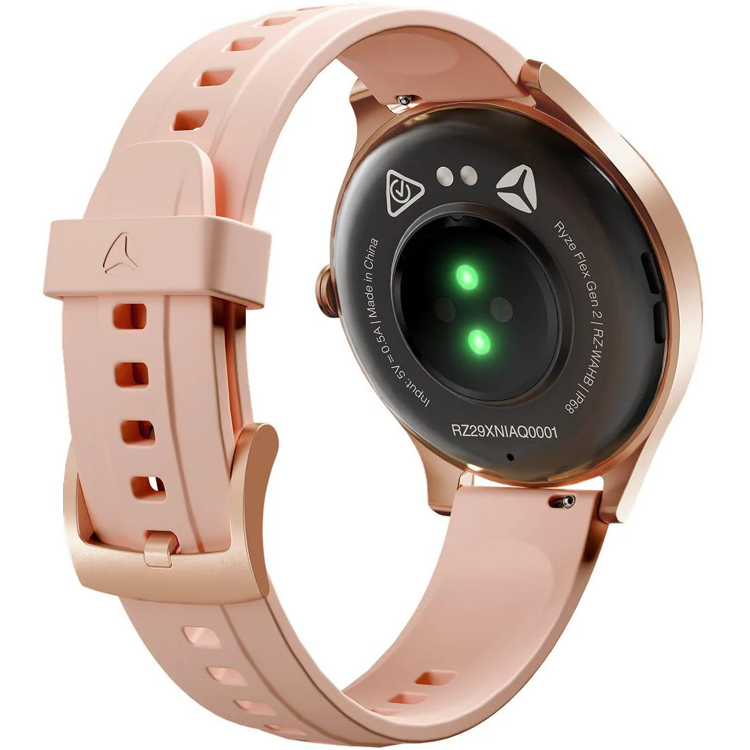 Ryze Flex Gen 2 Smart Watch (Pink & Stone) - Image 6