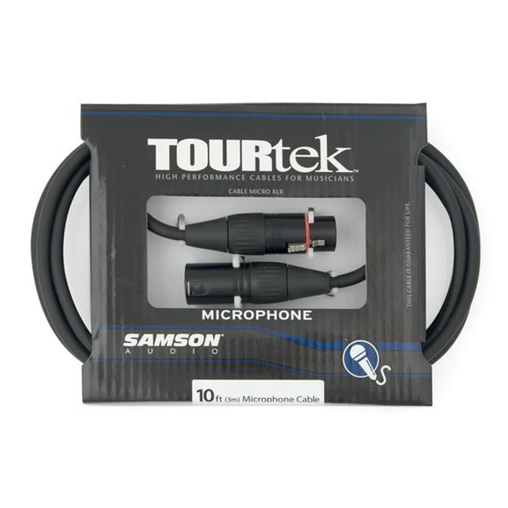Samson 3M TourTek XLR to XLR Microphone Cable - Image 2