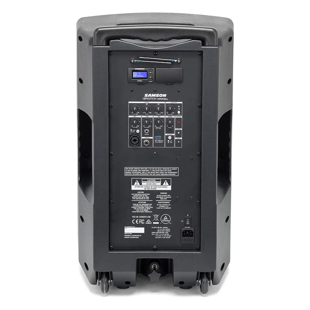 Samson XP312w Rechargeable Portable PA Speaker - Image 2
