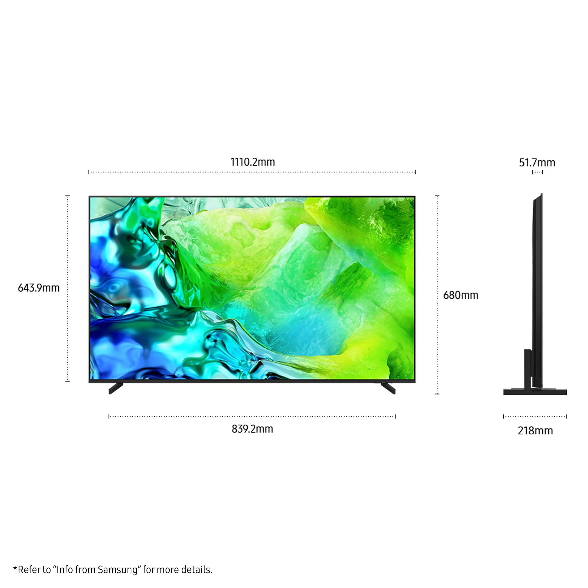 Samsung 50" QN80H NEO QLED 4K Mini LED Smart AI TV [2026] - Image 2