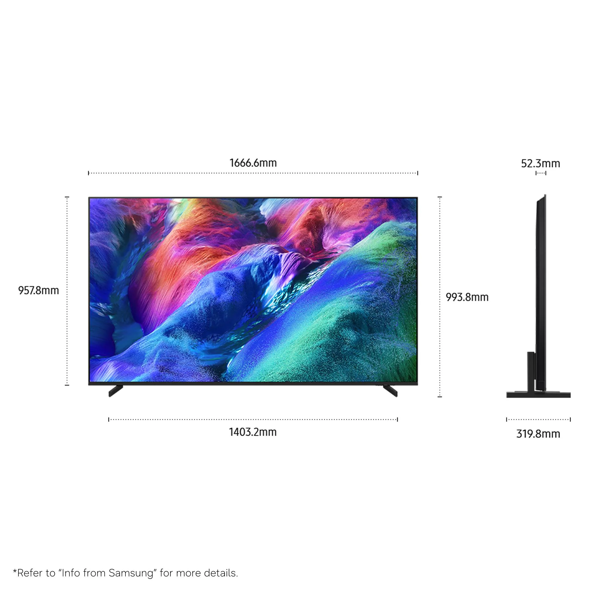 Samsung 65" R85H Micro RGB 4K Smart AI TV [2026] - Image 2