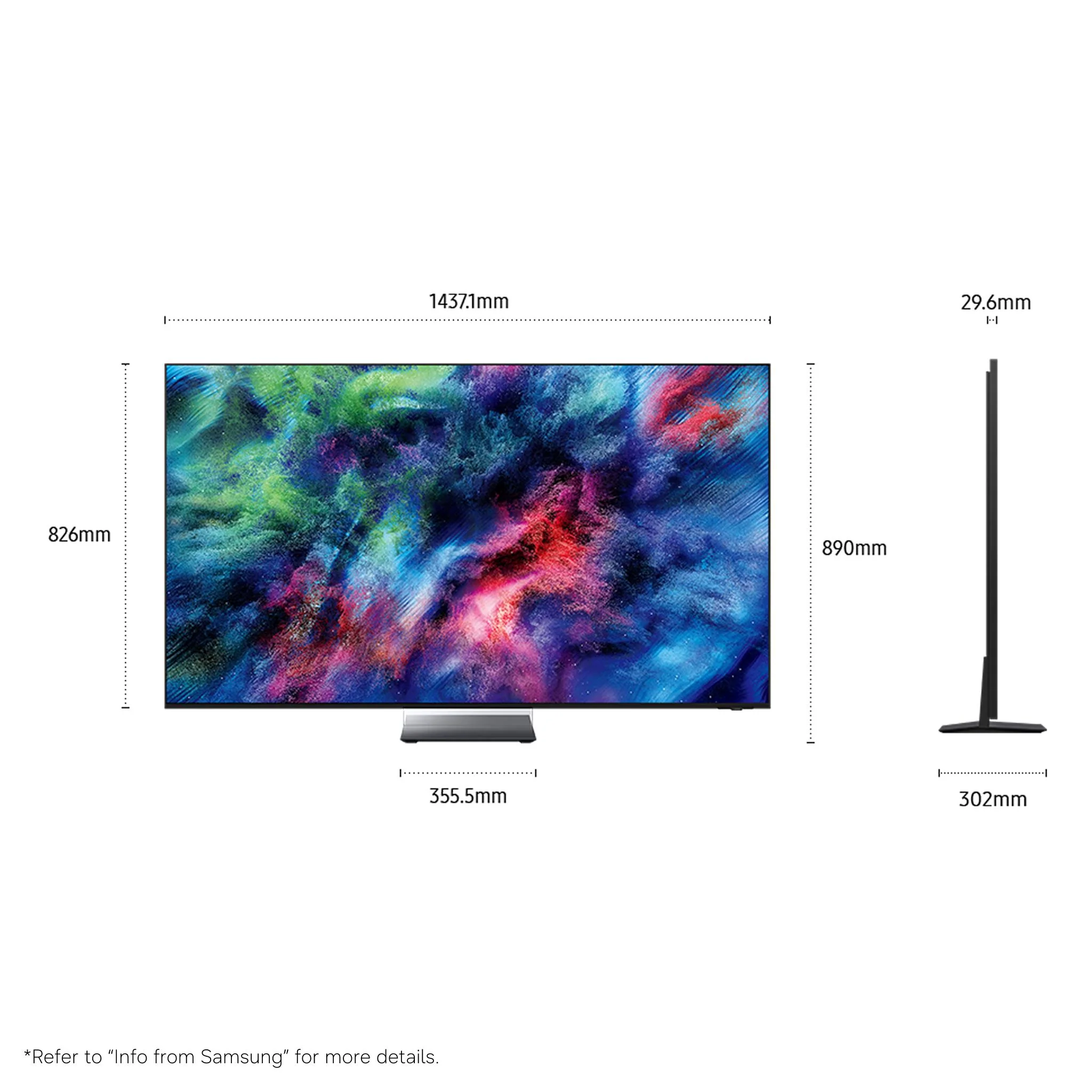 Samsung 65" R95H Micro RGB 4K Smart AI TV [2026] - Image 2