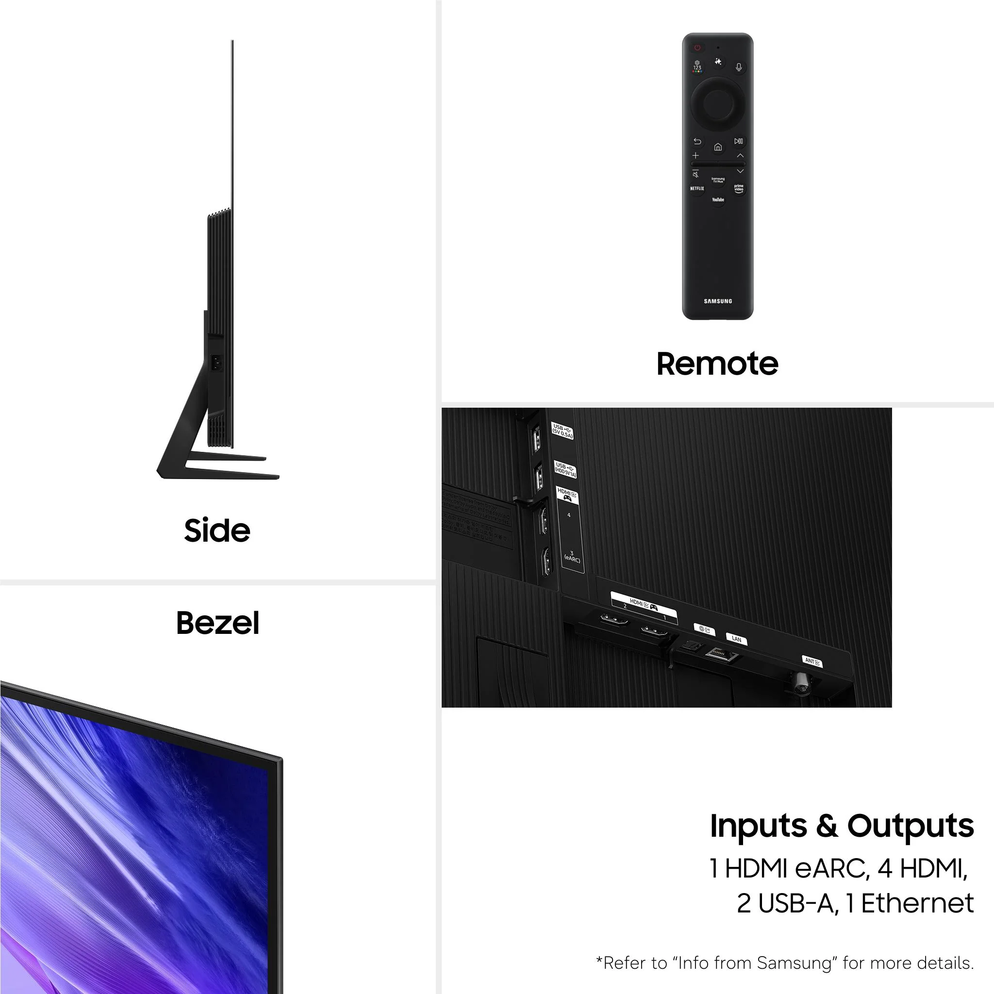 Samsung 65" S85H OLED 4K Smart AI TV [2026] - Image 3