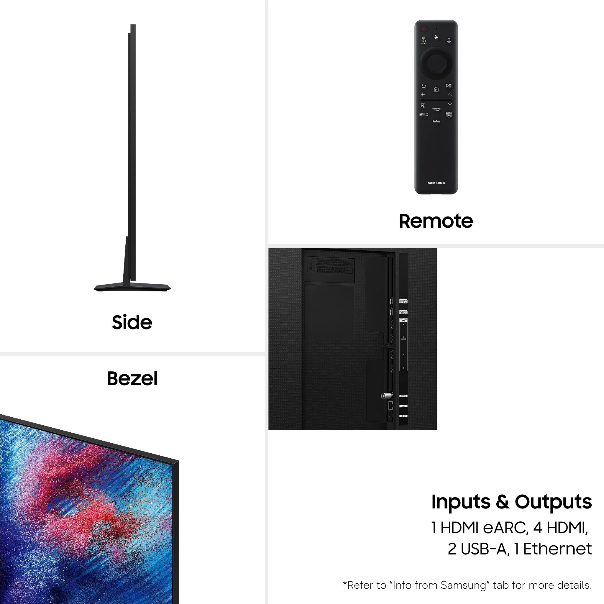 Samsung 85" R95H Micro RGB 4K Smart AI TV [2026] - Image 3