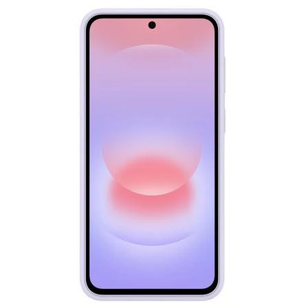 Samsung A37 Silicone Case (Light Violet) - Image 2