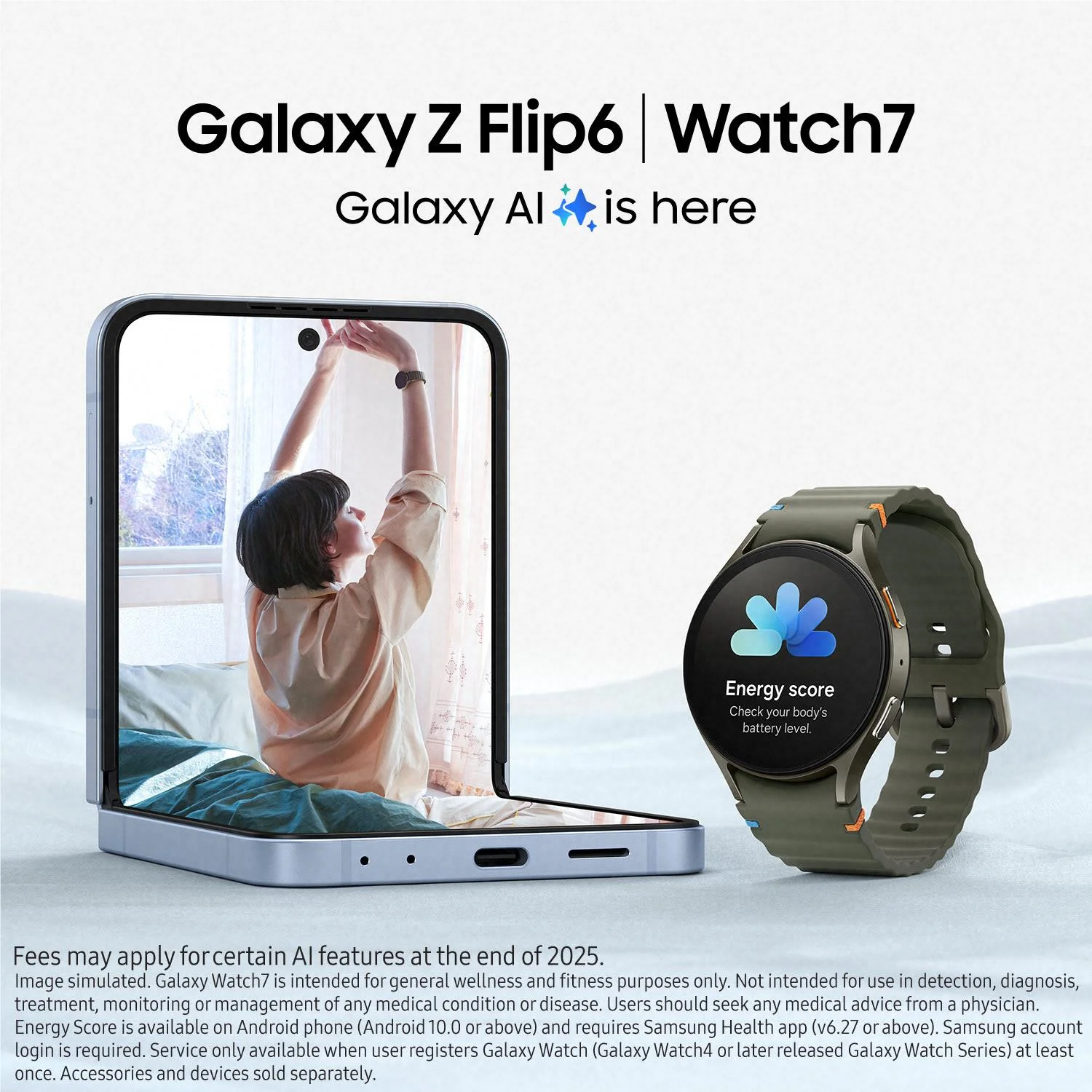 Samsung Galaxy Watch7 44mm (Silver) - Image 7