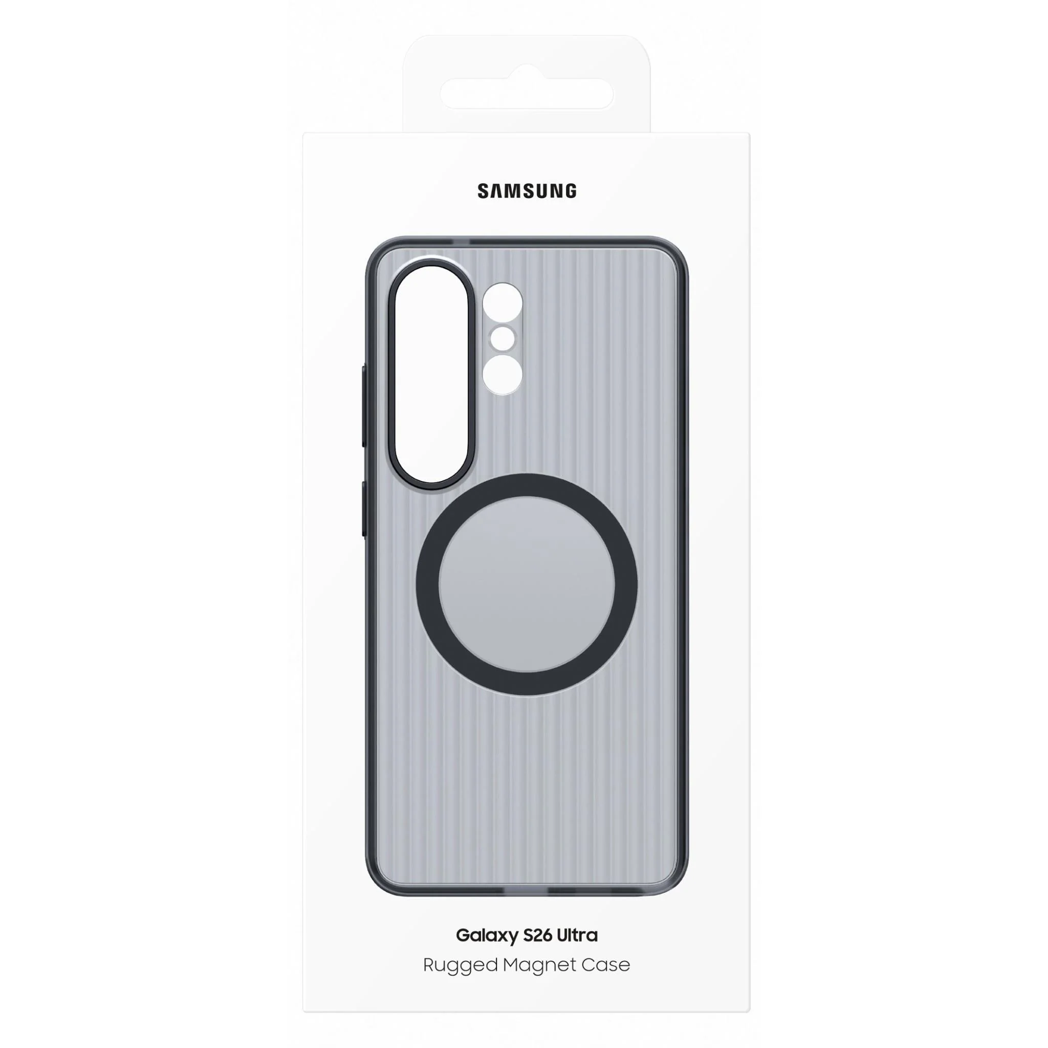 Samsung Rugged Magnet Case for Galaxy S26 Ultra (Black) - Image 3